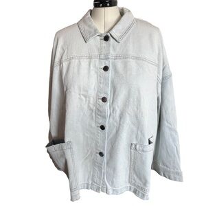 NWT LANE BRYANT DENIM JACKET Sz 24